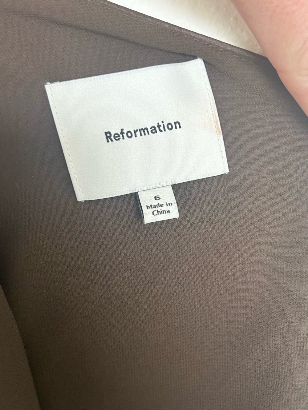 Reformation Hera Silk Top - Picture 6 of 7